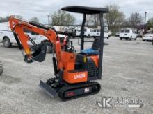2024 AGT LH12R Mini Hydraulic Excavator New/Unused) (Hour Meter Show 48 Hours But Machine Received N