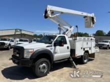 ETI ETC37IH, Articulating & Telescopic Bucket Truck mounted behind cab on 2014 Ford F550 4x4 Service
