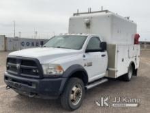 (Duluth, MN) 2015 Dodge Ram 5500 4x4 Service Truck, Investor Utility Owned, Garage Kept Runs & Moves