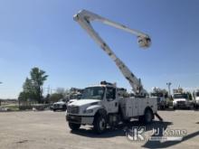 Altec AA755-P, Bucket rear mounted on 2013 Freightliner M2 106 4x4 Utility Truck Runs, Moves, & Uppe