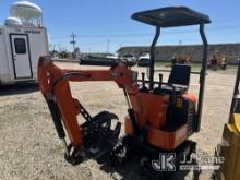 (Waxahachie, TX) 2024 AGT LH12R Mini Hydraulic Excavator New, No Fuel