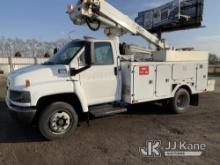 Altec AT235, Articulating & Telescopic Non-Insulated Cable Placing Bucket Truck mounted behind cab o