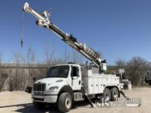 Altec DM45-TR, Digger Derrick rear mounted on 2013 Freightliner M2 106 T/A Utility Truck Runs, Moves