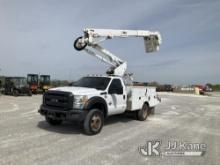 Altec AT40G, Telescopic Insulated Bucket Truck mounted behind cab on 2016 Ford F550 Service Truck Ru
