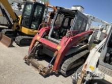 2013 Takeuchi TL12 Crawler Skid Steer Loader Not Running, Condition Unknown, Has Electrical Issues, 