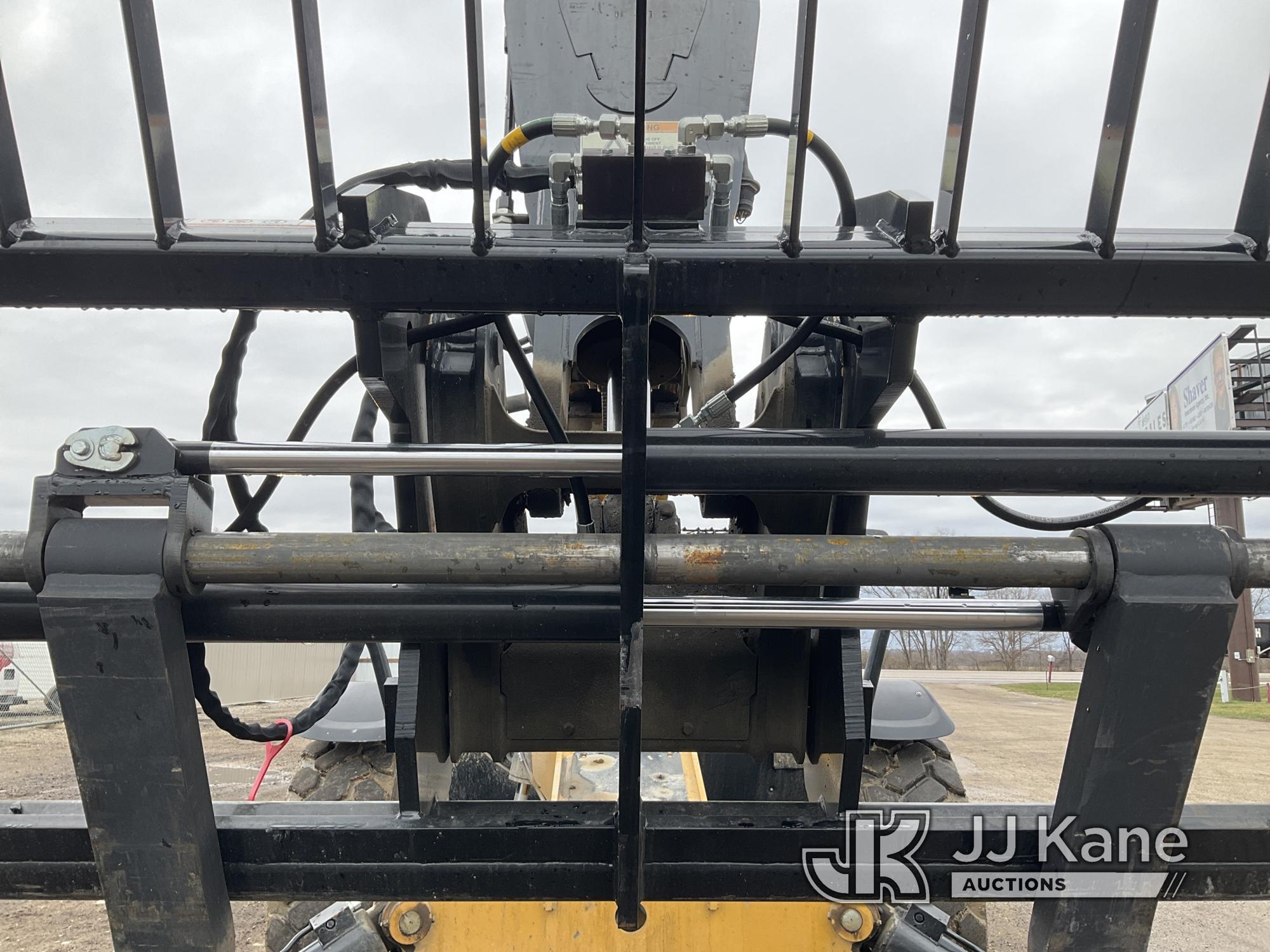 (South Beloit, IL) 2017 Caterpillar TL1255 Rough Terrain Telescopic Boom Forklift Runs, Moves, Opera