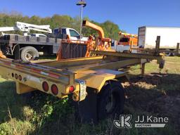 (Byram, MS) 2000 Brooks Brothers S/A Extendable Pole Trailer Emergency Breakaway Cable Missing