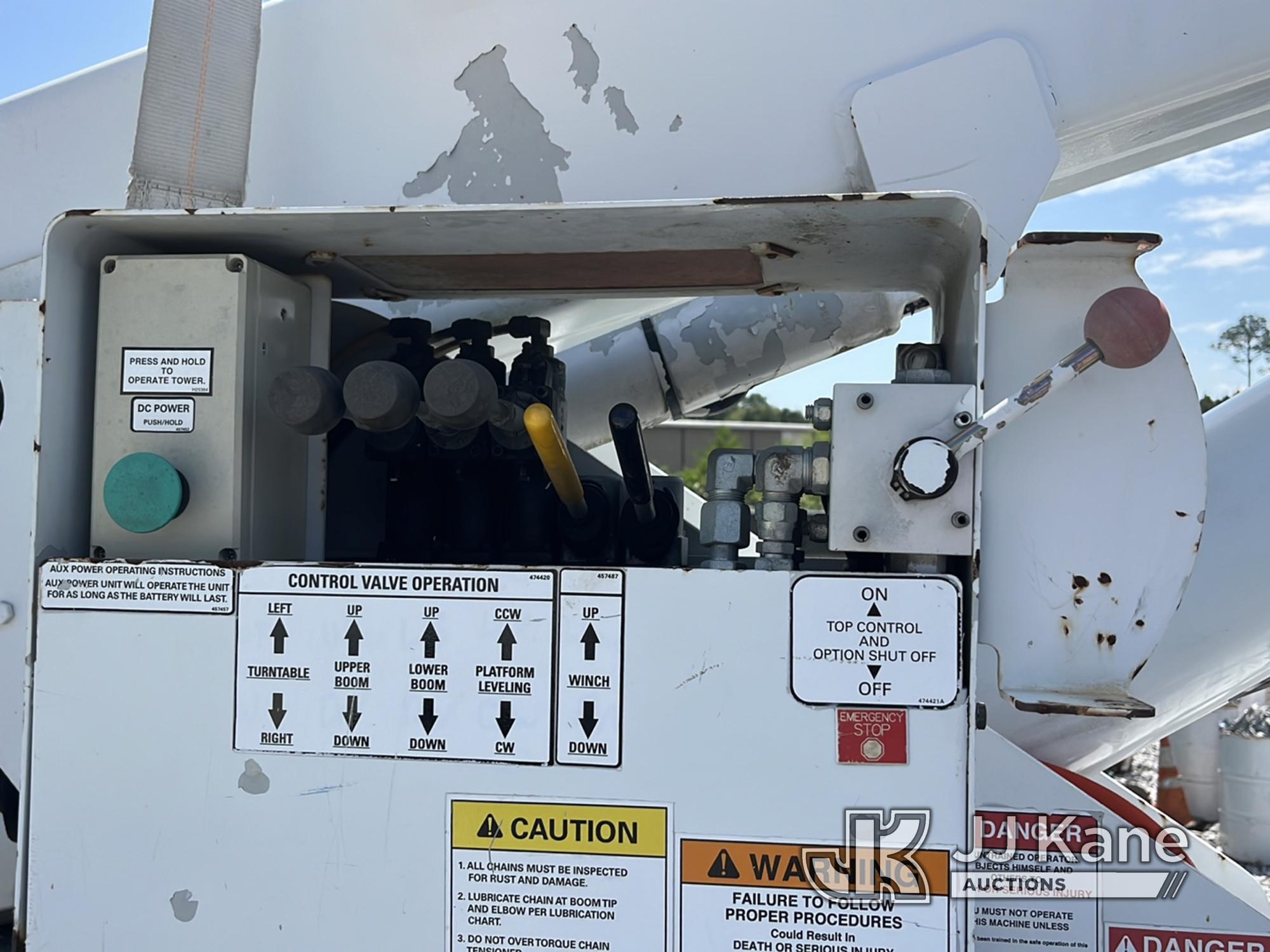 (Covington, LA) HiRanger/Telelect 5TC-55, Material Handling Bucket Truck rear mounted on 2018 Freigh