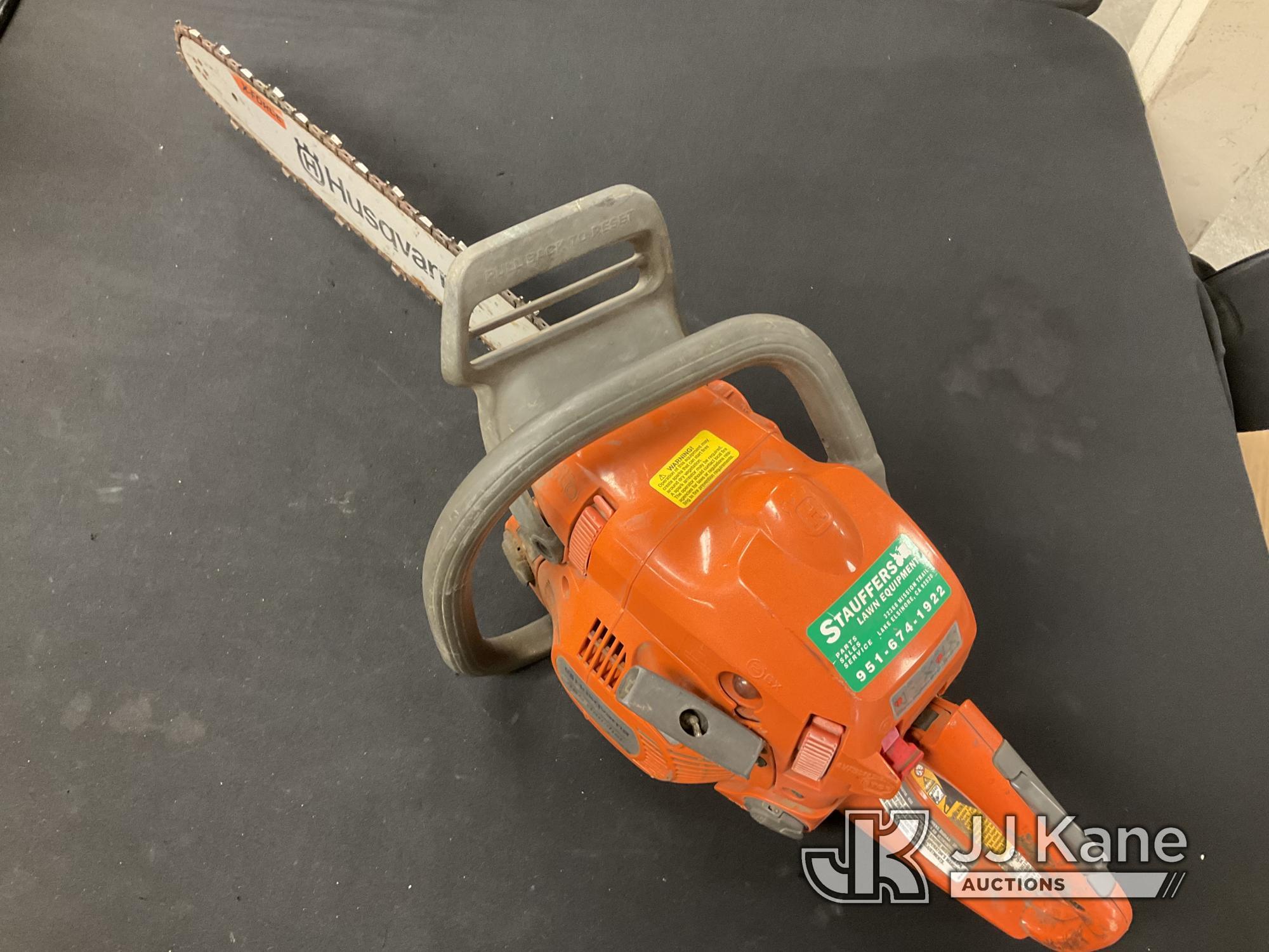 (Jurupa Valley, CA) Chainsaw (Used) NOTE: This unit is being sold AS IS/WHERE IS via Timed Auction a