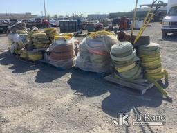 (Jurupa Valley, CA) 7 Pallets Of Fire Fighting Hoses (Used) NOTE: This unit is being sold AS IS/WHER
