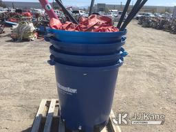 (Jurupa Valley, CA) 1 Pallet Of Watermonster Buckets & Plastic Pipes (Used) NOTE: This unit is being
