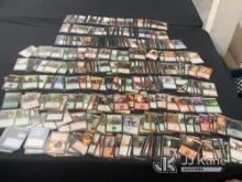 (Jurupa Valley, CA) Magic The Gathering Trading Cards (Used) NOTE: This unit is being sold AS IS/WHE