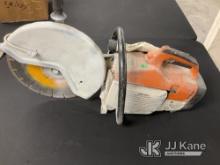 (Jurupa Valley, CA) Stihl TS400 Saw (Used) NOTE: This unit is being sold AS IS/WHERE IS via Timed Au