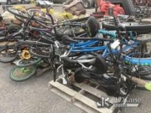 2 Pallets Of Bicycles (Used) NOTE: This unit is being sold AS IS/WHERE IS via Timed Auction and is l