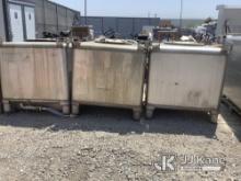 (Jurupa Valley, CA) 3 Clawson Sodium Containers (Used) NOTE: This unit is being sold AS IS/WHERE IS