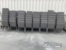 (Jurupa Valley, CA) 16 Stacks Of Chairs (Used) NOTE: This unit is being sold AS IS/WHERE IS via Time