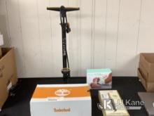 (Jurupa Valley, CA) Boots | bike pump | owlet | straightening comb (New) NOTE: This unit is being so