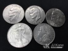(Jurupa Valley, CA) 5 US coins (Used) NOTE: This unit is being sold AS IS/WHERE IS via Timed Auction
