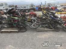 2 Pallets Of Bicycles (Used ) NOTE: This unit is being sold AS IS/WHERE IS via Timed Auction and is 