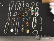 Bracelets | necklaces | pins | possibly costume jewelry | authenticity unknown (Used ) NOTE: This un