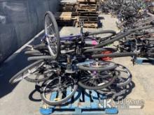 1 Pallet Of Bicycles (Used ) NOTE: This unit is being sold AS IS/WHERE IS via Timed Auction and is l