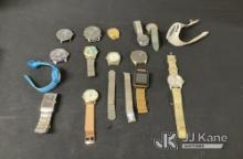 15 Watches Authenticity Unknown Possible Costume Jewelry (Used) NOTE: This unit is being sold AS IS/