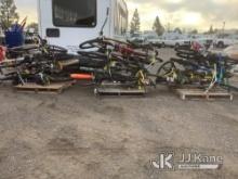 3 Pallets Of Bicycles (Used ) NOTE: This unit is being sold AS IS/WHERE IS via Timed Auction and is 