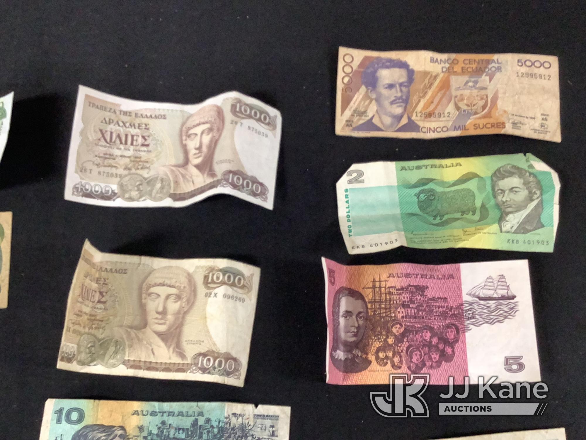 (Jurupa Valley, CA) World currency (Used) NOTE: This unit is being sold AS IS/WHERE IS via Timed Auc