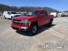 2012 Chevrolet Colorado 4x4 Extended-Cab Pickup Truck Runs & Moves, Rust, Paint & Body Damage