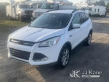 2014 Ford Escape 4x4 4-Door Sport Utility Vehicle Runs & Moves, Body & Rust Damage, ABS Light On, Tr