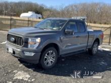 2021 Ford F150 STX 4x4 Extended-Cab Pickup Truck Runs & Moves, Engine Light On