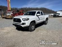 2016 Toyota Tacoma 4x4 Extended-Cab Pickup Truck Runs & Moves, Jump To Start, Cracked Radio, Rust, B