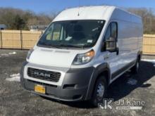 2020 RAM Promaster 2500 High-Top Cargo Van Runs & Moves, Minor Body Damage) (Inspection and Removal 