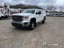 2015 GMC Sierra 2500HD 4x4 Extended-Cab Pickup Truck Title Delay) (Runs & Moves, Rust & Body Damage
