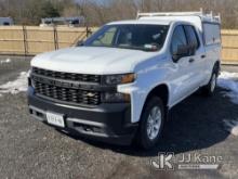 2021 Chevrolet Silverado 1500 4x4 Extended-Cab Pickup Truck Runs & Moves, Body Damage) (Inspection a