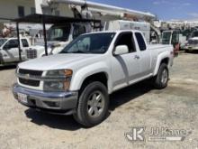 2011 Chevrolet Colorado 4x4 Extended-Cab Pickup Truck Runs & Moves, Rust & Body Damage