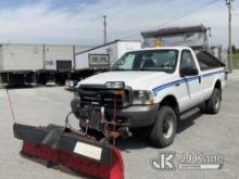 2002 Ford F350 4x4 Pickup Truck Runs & Moves, Body & Rust Damage, Dump Operates) (Inspection and Rem