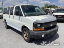 2008 Chevrolet Express G3500 Cargo Van Runs & Moves, Rust & Body Damage) (Inspection and Removal BY 