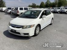 2009 Honda Civic 4-Door Sedan CNG Only) (Runs & Moves, Rust & Body Damage) (Inspection and Removal B