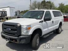 2014 Ford F250 4x4 Pickup Truck Runs & Moves, Body & Rust Damage, Check Engine Light On