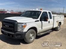2013 Ford F250 Extended-Cab Service Truck Runs, Moves, Jump To Start, Rust, Bad Starter - Works Inte
