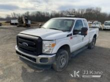 2016 Ford F250 4x4 Extended-Cab Pickup Truck Runs) (Will Not Move, Bad Transmission) (Body/Rust Dama