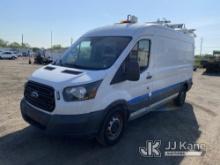 2015 Ford Transit-250 Cargo Van Runs & Moves, Body & Rust Damage