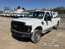 2008 Ford F250 4x4 Pickup Truck Runs & Moves)  (Jump To start,  Loud Engine, Drivers Seat Damage,  M