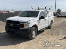 2018 Ford F150 4x4 Extended-Cab Pickup Truck Runs, Moves, Jump To Start, Will Not Stay Running, Engi