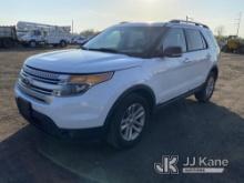 2013 Ford Explorer 4x4 4-Door Sport Utility Vehicle Runs & Moves, Body & Rust Damage, Not Charging, 