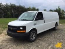 2016 Chevrolet G2500 Cargo Van Runs & Moves, Minor Body Damage, Cracked Windshield) (Inspection and 