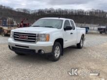 2013 GMC Sierra 1500 4x4 Extended-Cab Pickup Truck Title Delay) (Runs & Moves, Rust & Body Damage