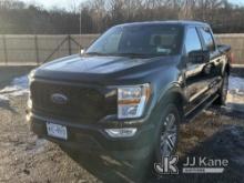 2021 Ford F150 XLT 4x4 Crew-Cab Pickup Truck Runs & Moves, Minor Body Damage) (Inspection and Remova