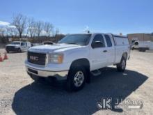 2011 GMC Sierra 1500 4x4 Extended-Cab Pickup Truck Title Delay) (Runs & Moves, Rust & Body Damage
